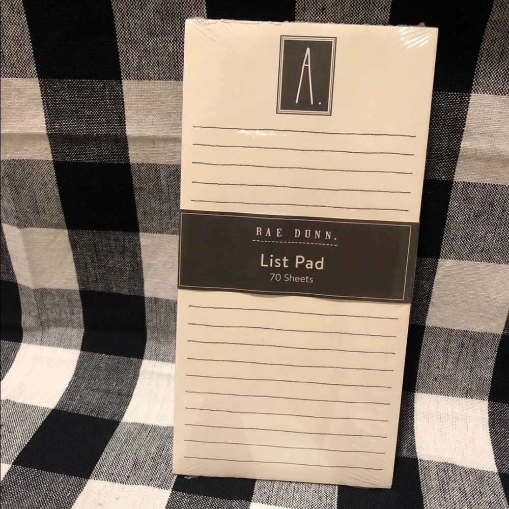 Rae Dunn Note Pad